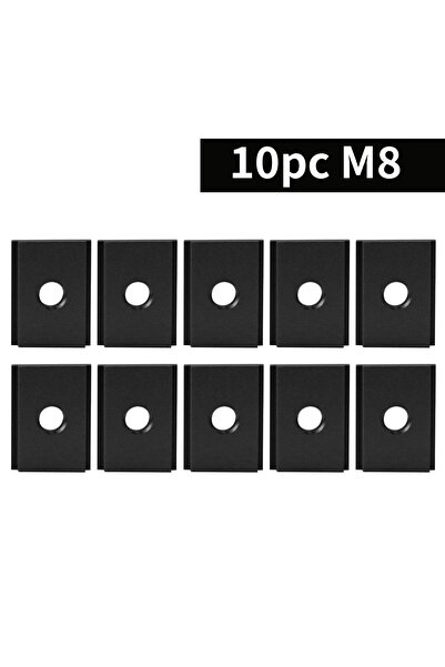 Choice1 مثبت مسامير M8 للنجارة، منزلق على شكل حرف T لمسار T-Slot، صامولة انزل...