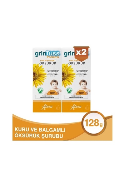 Grintuss Pediatrik Şurubu 128 gr 2 Adet
