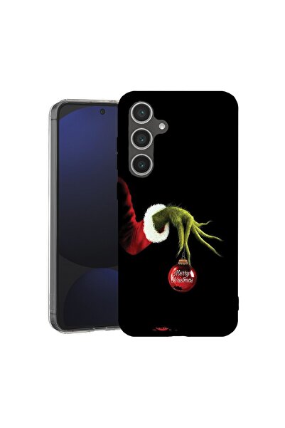 bestcase Husă pentru Samsung Galaxy A56 cu design Grinch de Crăciun, Mag Anti...