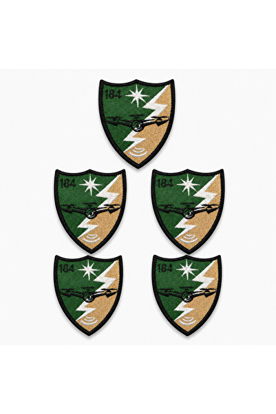 brodezcu Set 3 patch-uri, embleme, ecusoane brodate Batalion 184 Senzori și A...