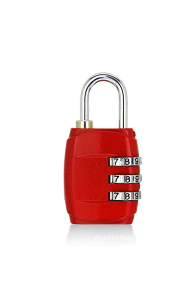 Choice4 red 4 Dial Digit Password Lock Combination Suitcase Luggage Metal Cod...