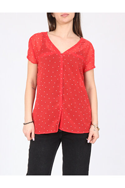 Evendi Blouse, Red