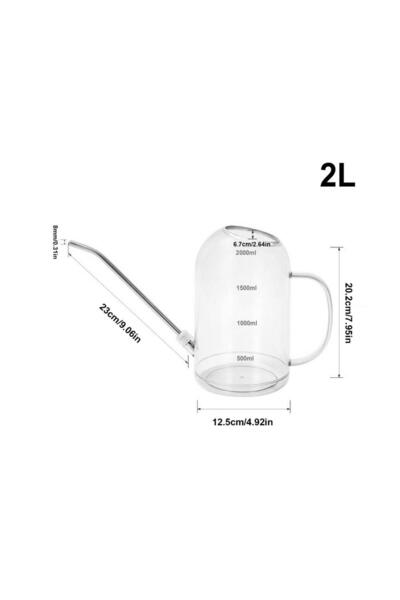 Choice as shown Watering Can Indoor Plants 2L Long Spout Indoor Watering Can ...