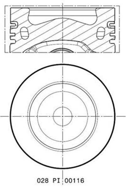 MAHLE DEPOMIX MOTOR PİSTON SEGMAN CRAFTER-AMAROK-PASSAT 81mm (210900) 0.50 CKUB-CKTB-CFFA-CFFB-CFGB-CFGC