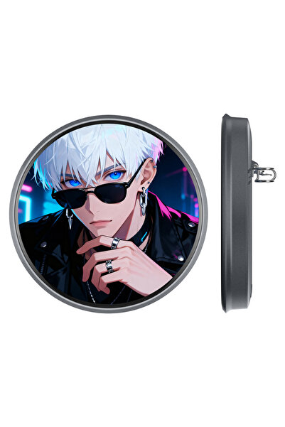 choice2 W08-Black MRSVI Anime Bluetooth Digital Badge, 1.85" Touch Screen LED...