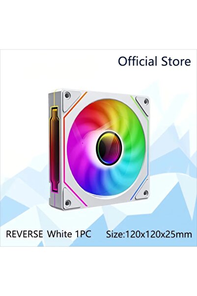 Choice9 مروحة كمبيوتر A-RGB أخرى 4-WH-Reverse-1 LDPCSJ PRISM 4 PRO مقاس 120 م...