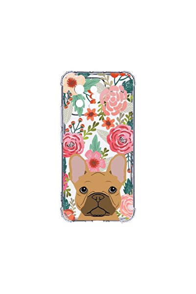 bestcase Противоударен калъф 1.5ММ, съвместим с Xiaomi 13, Куче и цветя, 1.5М...