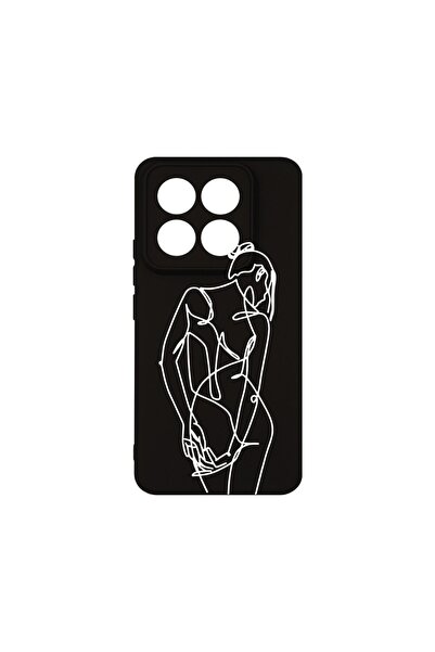 bestcase Husa BestCase¬Æ Premium Silicon, Compatibila Cu Xiaomi 14 Pro, Woman...