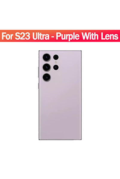 Choice For S23Ultra Purple For S23 Ultra Battery Back Cover Glass Panel Rear ...