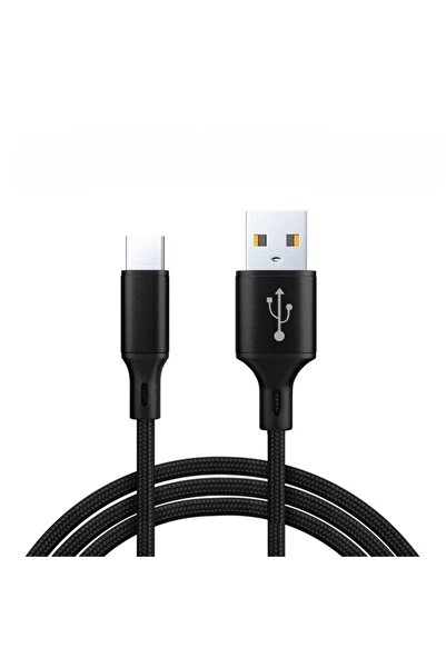Choice14 كابل USB من النوع A إلى C أسود بطول 1 متر لأجهزة S8 وS9 وS10 وS20 وA...