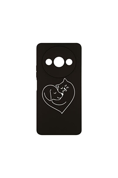 bestcase Λεπτή Θήκη Σιλικόνης 0.8MM, Συμβατή με Xiaomi Redmi A3, Σχέδιο Αγάπη...