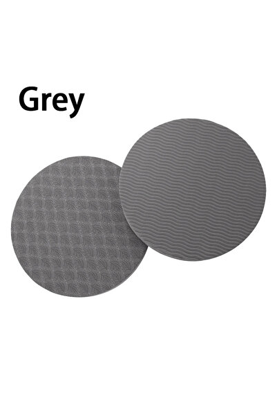 Choice Gray Yoga Knee Pads 2 Pack, Yoga Knee Cushion Thick Exercise Pads for ...