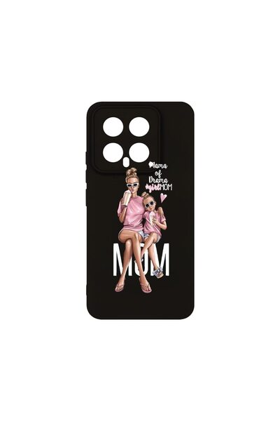 bestcase Husa BestCase¬Æ Premium Silicon, Compatibila Cu Xiaomi 14, Girl Mom ...