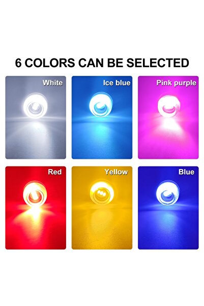 Choice1 WHITE 2PCS Hawkeye Lamp 5630 3SMD Turn Signal Eagle Eyes Lights Rever...