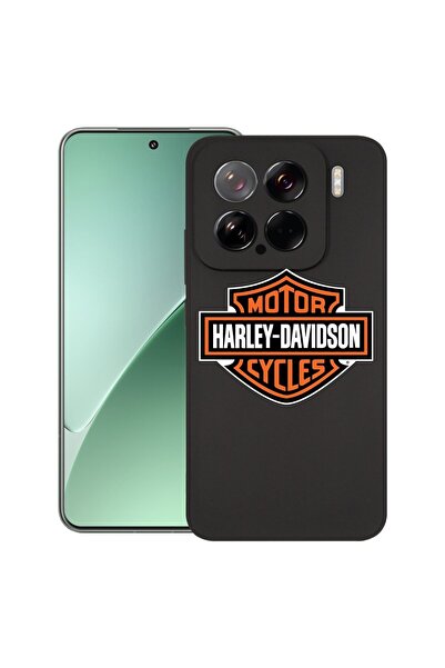 bestcase ¬Æ Husa pentru Xiaomi 15, Harley-Davidson, Slim Silicon 0.8MM, Antis...