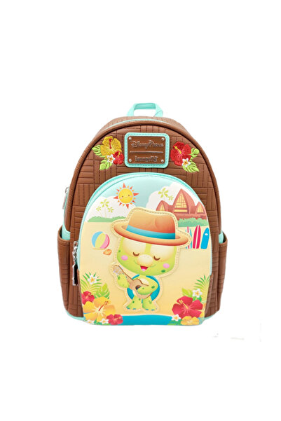 Choice1 Dark Khaki Parks Aulani Resort Duffy Turtle Mini Backpack Fashion Gif...