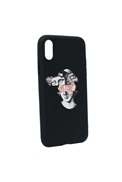 bestcase Husa Statue - Rose, pentru Xiaomi Redmi 9A, rezistenta la uzura, ant...