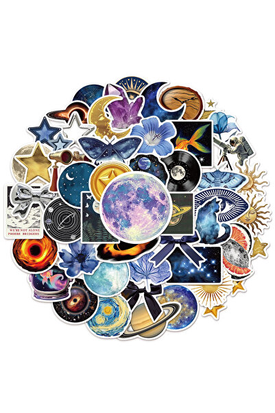 Choice 50PCS 50PCS Space Star Graffiti Stickers DIY Luggage Laptop Skateboard...