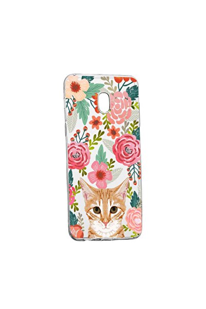 bestcase Husa Cat and Flowers, pentru Xiaomi Mi4, rezistenta la uzura, anti-a...