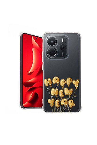 bestcase Θήκη για Xiaomi Redmi Note 14 5G, Αντικραδασμική 1.5MM, Καλή Χρονιά,...