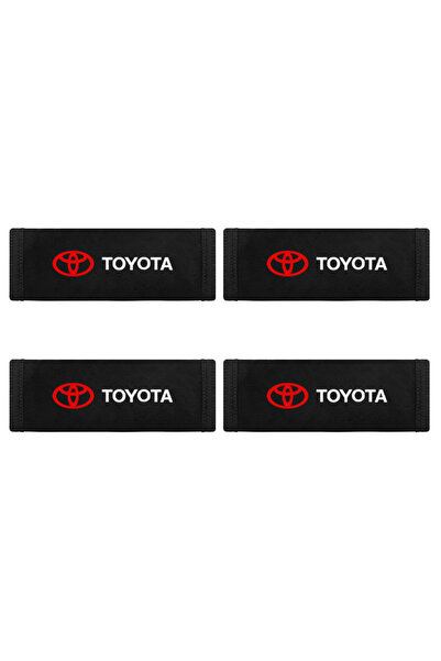 Choice3 غطاء حماية لمقبض باب السيارة ومسند الذراع مطبوع عليه TOYOTA، 4 قطع (1...