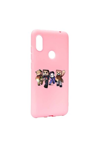 bestcase Θήκη Xiaomi Redmi Note 5 Pro, Minecraft, Ανθεκτική στη φθορά, Αντιολ...