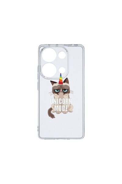 bestcase Прозрачен силиконов калъф 2ММ, съвместим с Xiaomi Redmi Note 13 4G, ...