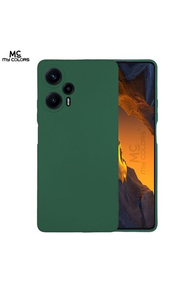 Sonique Θήκη Σιλικόνης My Colors Xiaomi Poco F5 5G Πράσινο Σκούρο