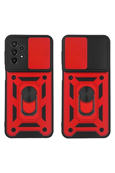 Sonique Θήκη Ring Armor CamPro για Samsung Galaxy A23 5G / Galaxy A23 4G Κόκκινο