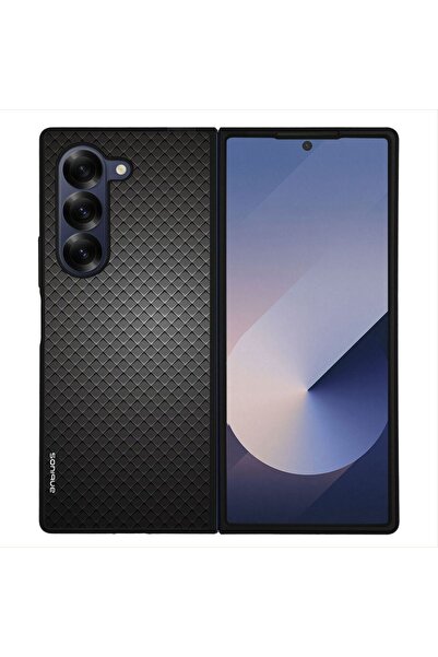 Sonique Θήκη Carbon Series για Samsung Galaxy Z Fold 6 Γκρι