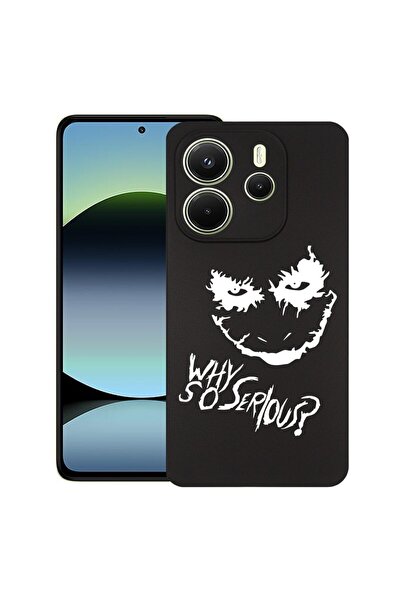 bestcase ¬Æ Husa pentru Xiaomi Redmi Note 14, Why So Seriuos?, Slim Silicon 0...