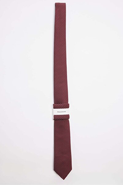 PAULMARK Men's Geometric Patterned Tie