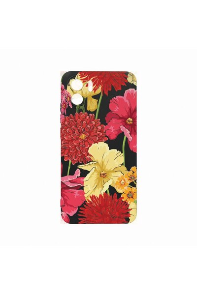 bestcase Husa BestCase¬Æ, Compatibila Cu Xiaomi Redmi A1, Red Yellow Flowers,...