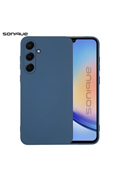 Sonique Θήκη Σιλικόνης My Colors Samsung Galaxy A35 5G Μπλε Σκούρο