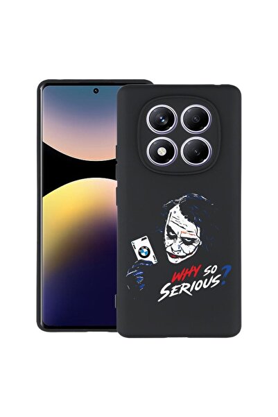 bestcase ¬Æ Husa Slim Silicon pentru Xiaomi Redmi Note 14 Pro 5G, Why So Seri...