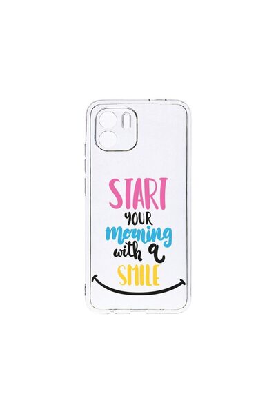 bestcase Διαφανής Θήκη Σιλικόνης 2MM, Συμβατή με Xiaomi Redmi A2, Smile At Mo...