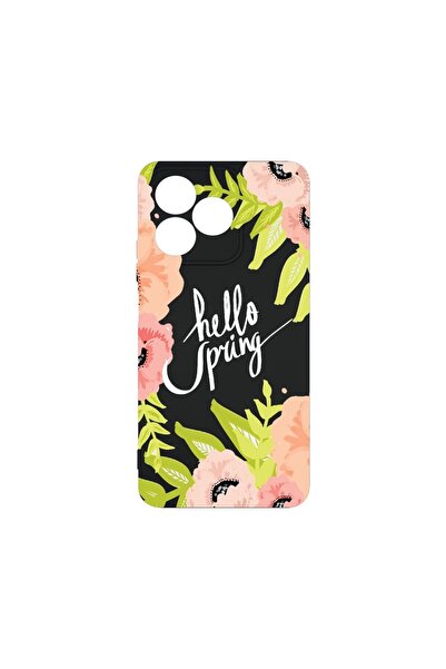 bestcase ¬Æ Husa Premium Silicon, Compatibila Cu Xiaomi Redmi 13, Hello Sprin...