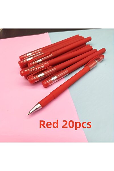 choice2 20pcs Red 20pcs 0.5mm Black/Blue/Red Ballpoint Pens, for Office Use, ...
