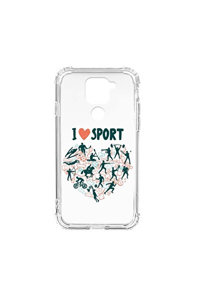 bestcase Силиконов противоударен калъф, съвместим с Xiaomi Redmi Note 9 4G, О...