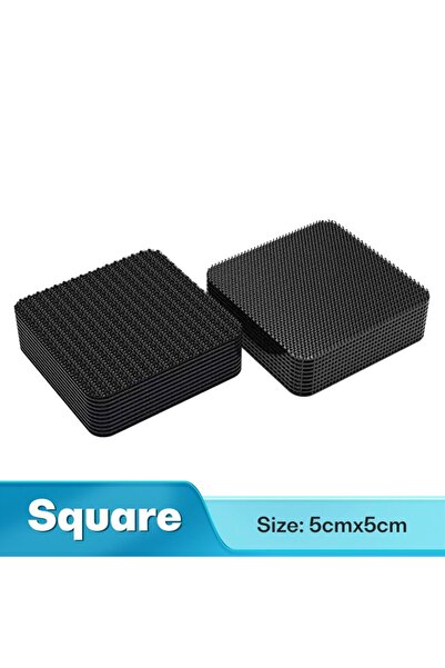 Choice13 10pairs 20PCS Square Double Sided Carpet Fixing Stickers High Adhesi...