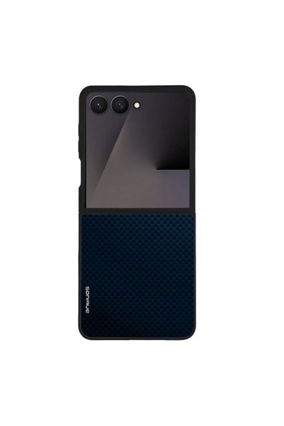 Sonique Θήκη Carbon Series για Samsung Galaxy Z Flip 7 Μπλε