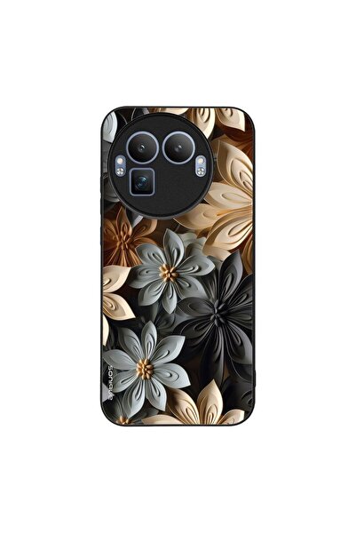 Sonique Θήκη 3D Flower Series για Realme GT 8 Pro 5G Γκρι