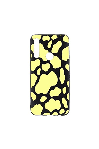bestcase Husa Silicon Compatibila Cu Xiaomi Redmi Note 8T, Yellow Cow, rezist...