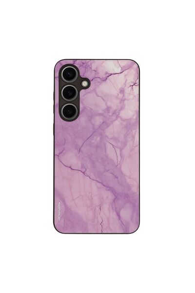 Sonique Θήκη Marble Series για Samsung Galaxy S24 Plus Βιολετί