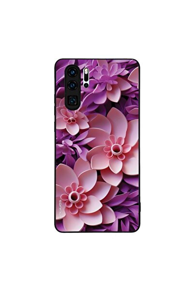Sonique Θήκη 3D Flower Series για Huawei P30 Pro Ροζ