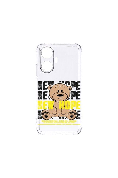 bestcase Калъф за Xiaomi Redmi A3, BestCase® Anti Shock 1.5MM, Мече Нова наде...