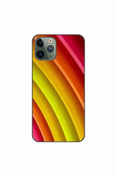 OEM Husa compatibila cu Apple iPhone 11 Pro Max Silicon Gel Tpu Model Abstrac...