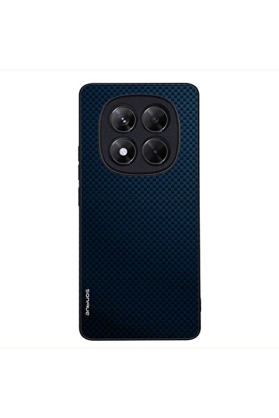 Sonique Θήκη Carbon Series για Xiaomi Redmi Note 14 Pro 4G Μπλε