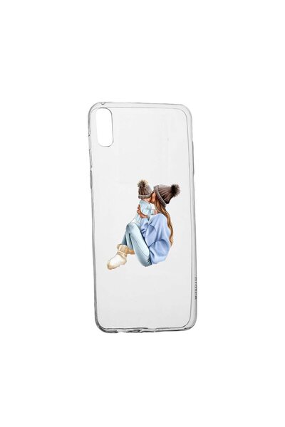 bestcase Husa Silicon Compatibila Cu Xiaomi Redmi 9AT, Girl Mom With a Boy, r...