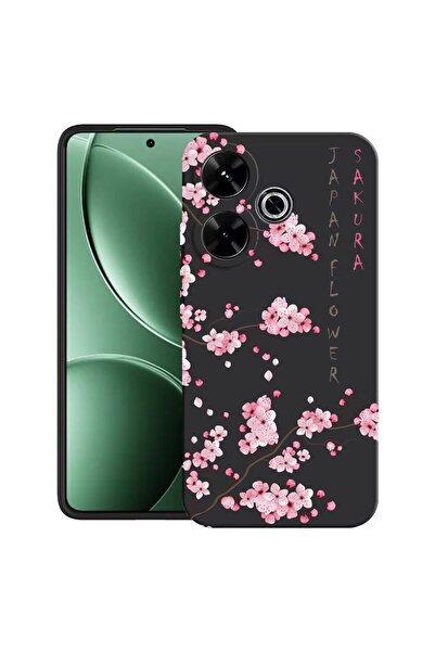 bestcase Θήκη για Xiaomi Redmi 13x με Σχέδιο Άνθος Κερασιάς, TPU Ματ Εξαιρετι...